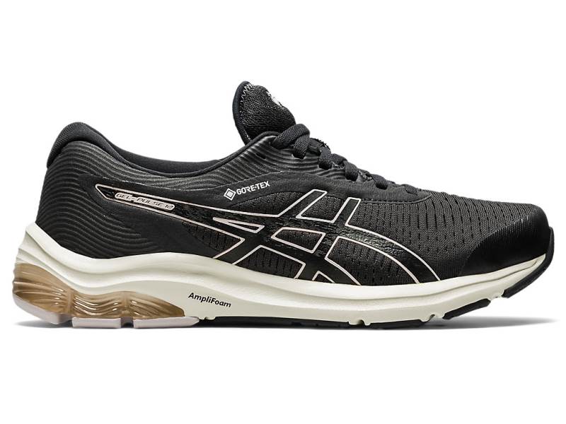 Dámské Běžecké Boty Asics GEL-PULSE 12 G-TX Černé 63802ELSG